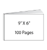 Picture of 9 x 6- 100 Page Hardcover Guest Book